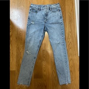 Old Navy Extra High Rise Pop Icon skinny Jean 8